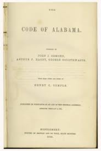 Alabama Slave Code section 31