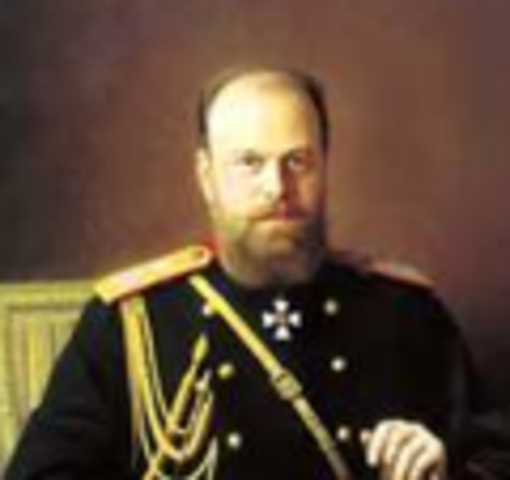 1881 Alexander the 3rd becomes czar