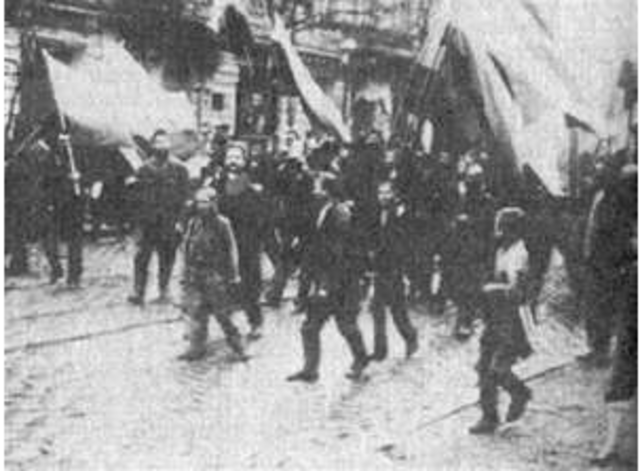 1905 workers go for better working conditions