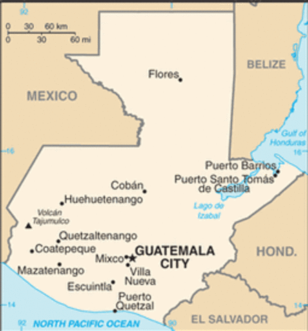 Fui a Guatemala.