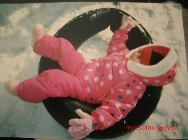 Mi hermana Jacey llegado.