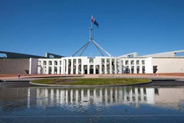 parliement opened in Canberra