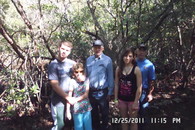 Visite me mi abuelo en Florida.