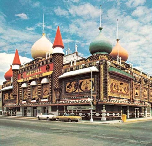Corn Palace is made