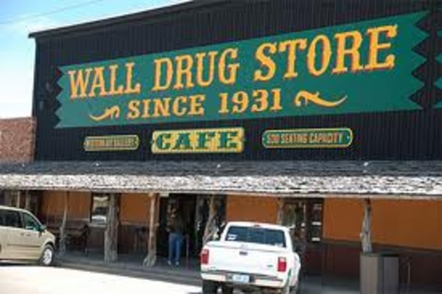 Drug Store Bought In Wall. South Dakota