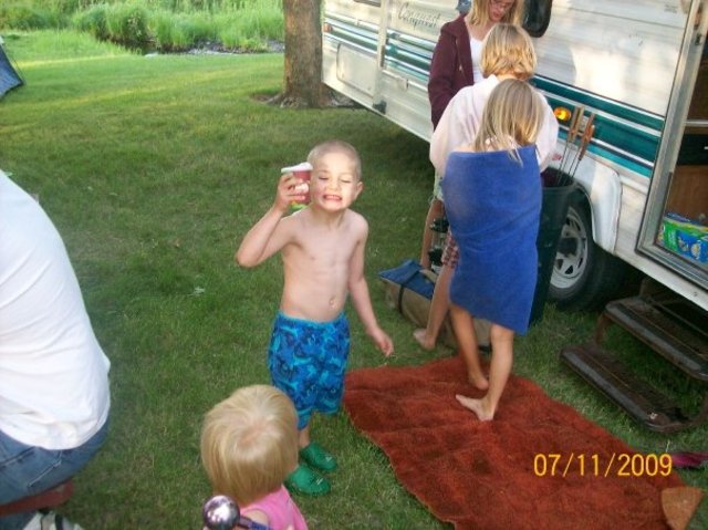 Mi hermano Wyatt nació.