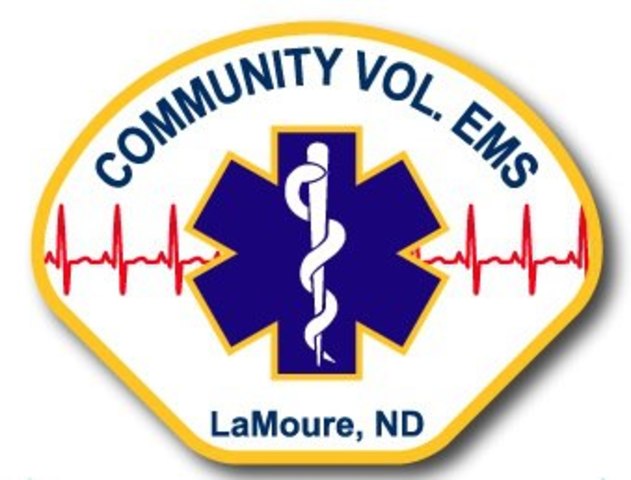 Me uní a equipo ambulancia de LaMoure.