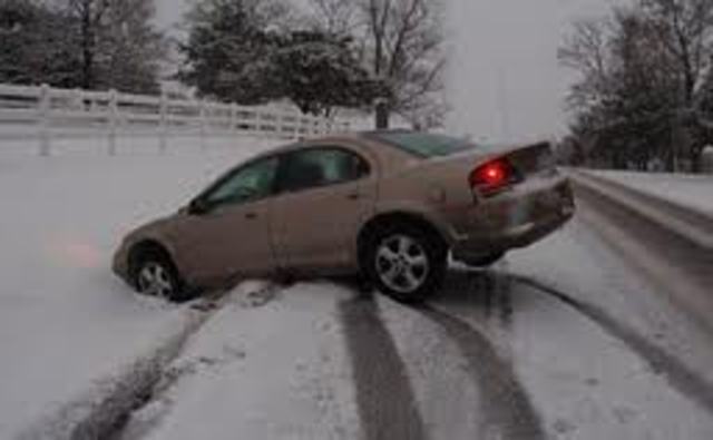 Me metí en un accidente de carro en diciembre pasado.