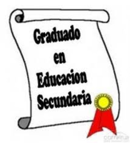 Termino la educación Secundaria