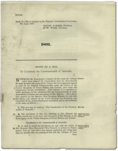 1st Constitution Draft