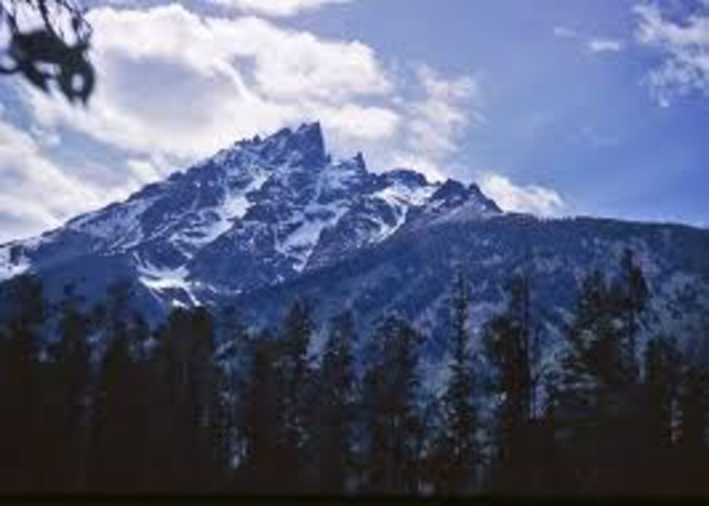Subí montaña de Sakakwea en Bozeman en Montana