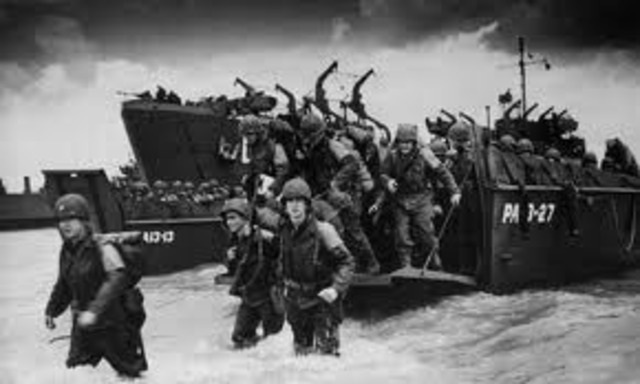 Allies Land In Normandy