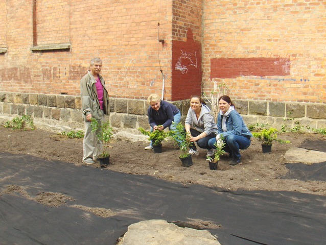 Prace w ogrodzie trwały cały miesiąc.