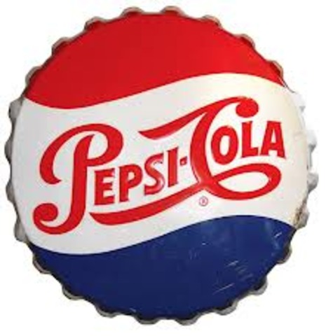 Pepsi Logo on Bottle Cap
