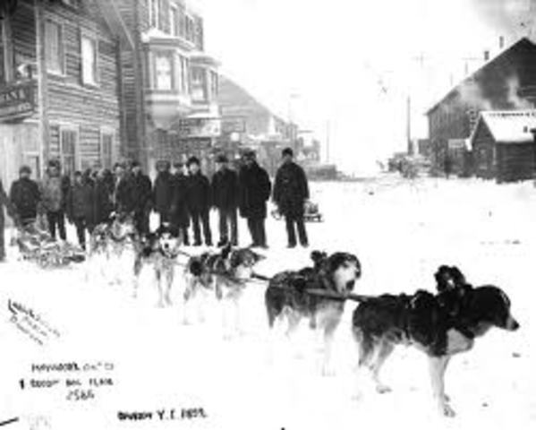 The Klondike Gold Rush Started