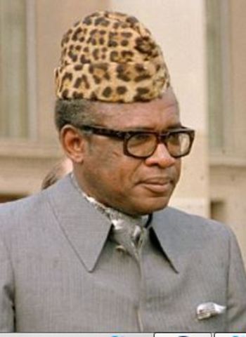 Mobutu Ses Seko 1960's- 1990's