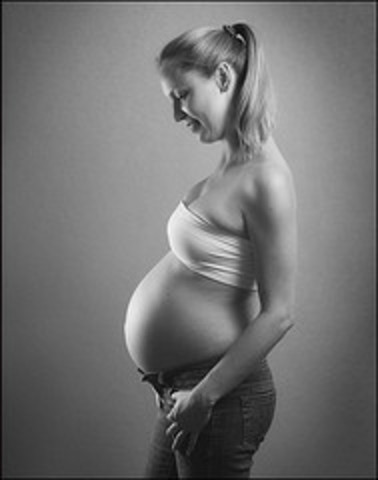 Mother finding out the aunt was pregnant.