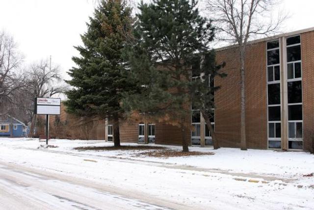 Entré a la escuela.