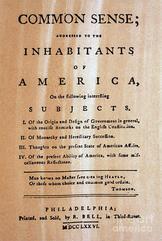 "Common Sense" by Thomas Paine