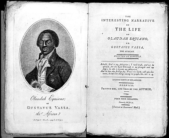 "The Interesting Narrative of the life of Olaudah" by Olaudah Equiano