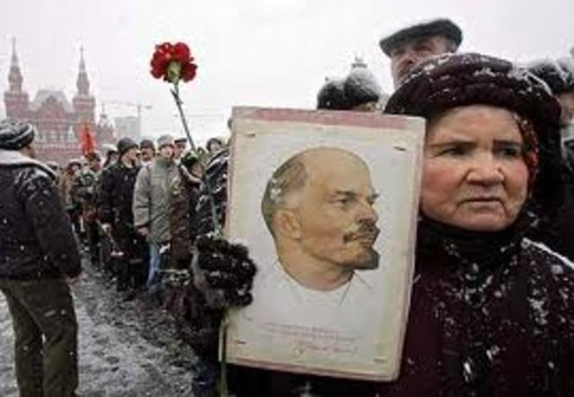 lenin dies