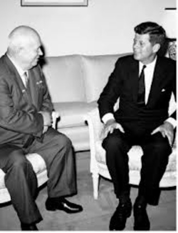Khrushchev & Kennedy indulge in brinkmanship