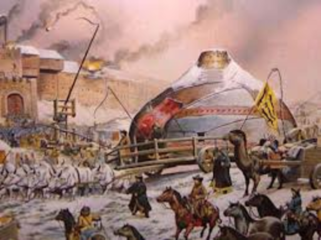 Kublai conquers China