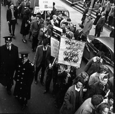 Ban-The-Bomb Protests