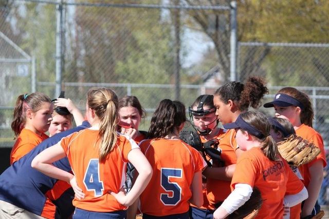 Started playing competitive softball