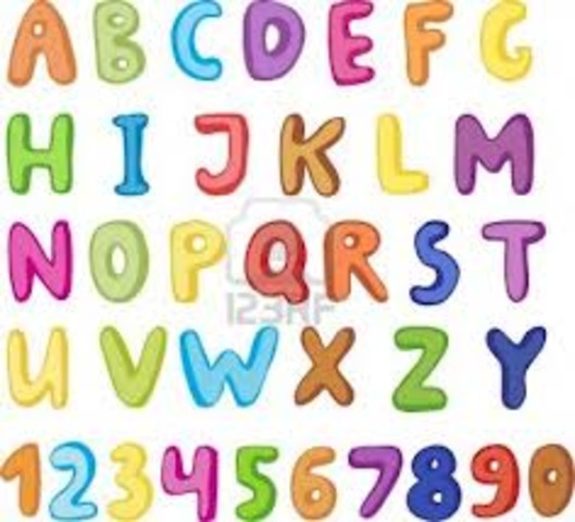 Yo sadbía que mi alfabeto cuando yo tenía 6 años