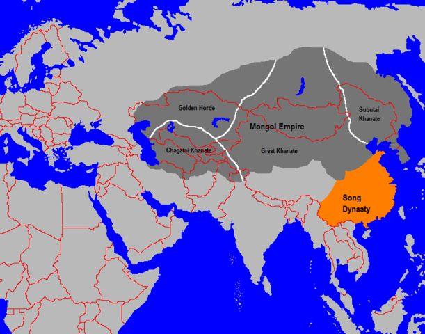 Batu conquered Russia and establihsed the Golden Horde