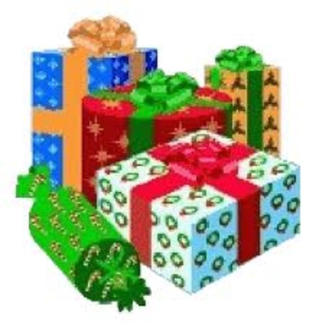 dio regalos en Navidad