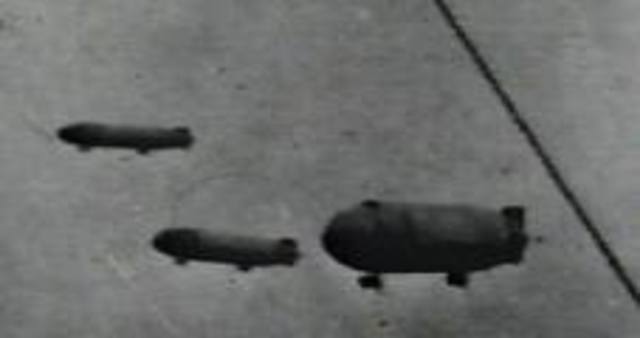 Zepelins used at war