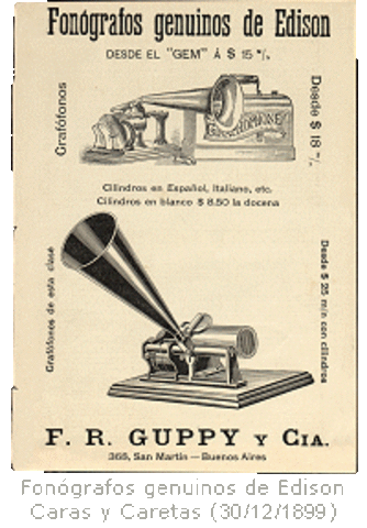 Gramófono y fonógrafo