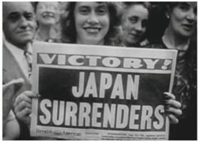 Japan Formally Surrenders, Ending World War II.
