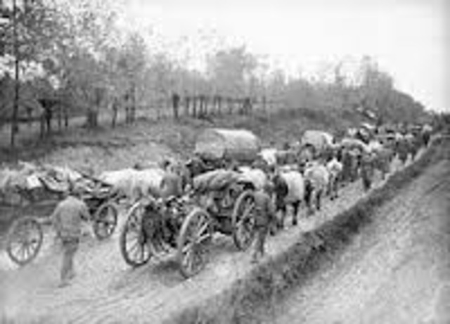 The Great Retreat starts