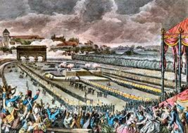 les fêtes de la fédération