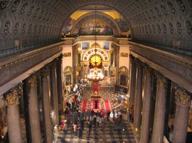 Добыча мрамора для Казанского собора