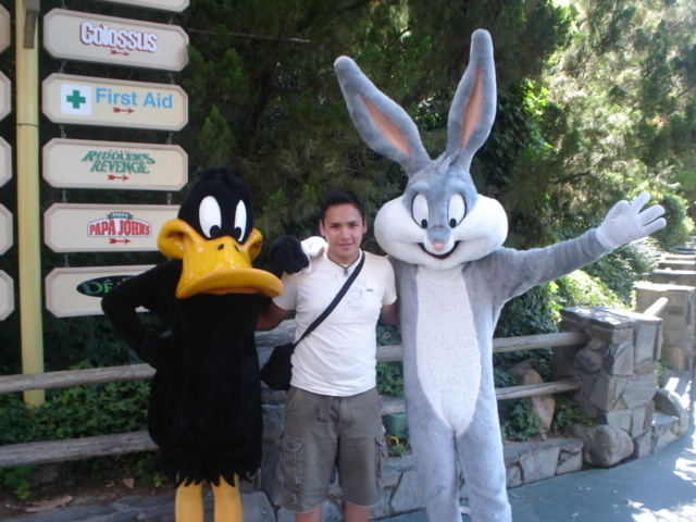 Voy al mejor theme park, Six flags magic muntain