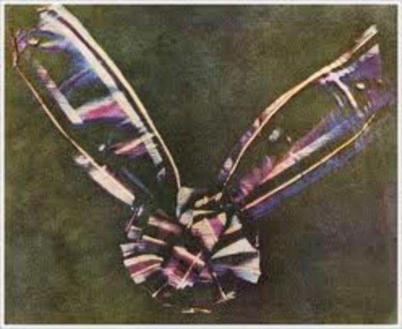 Primera foto en color