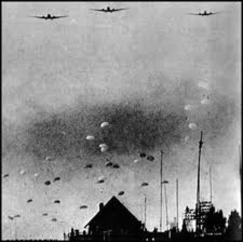 Hitler launches blitzkrig against Holland and Belgium