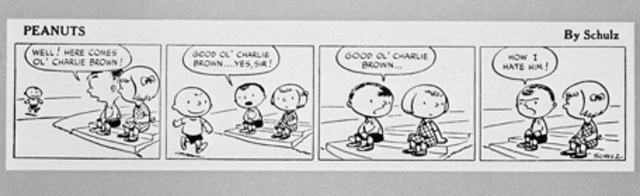 First Peanuts Strip Cartoon