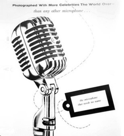 Shure Microphone- Model 55 Unidyne