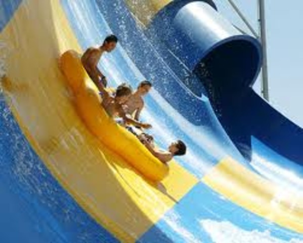 Six Flags Hurricane Harbor & flight home.