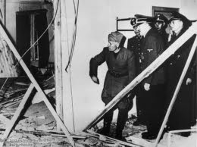 Hitler assasination attempt gone wrong