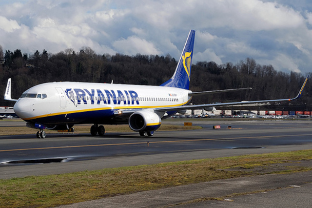 Ryanair arrives