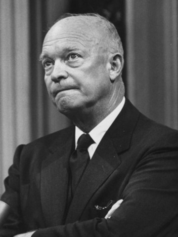 Eisenhower wins the election.