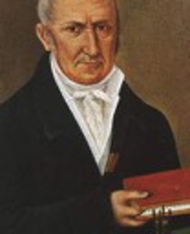 Alessandro Volta invents a battery to store electrical current