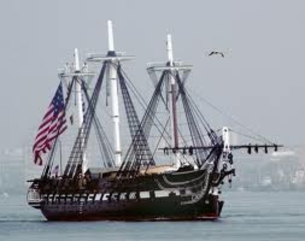 USS Constitution scores a victory