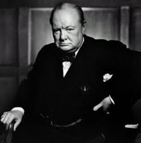 Winston Churchill entra al poder